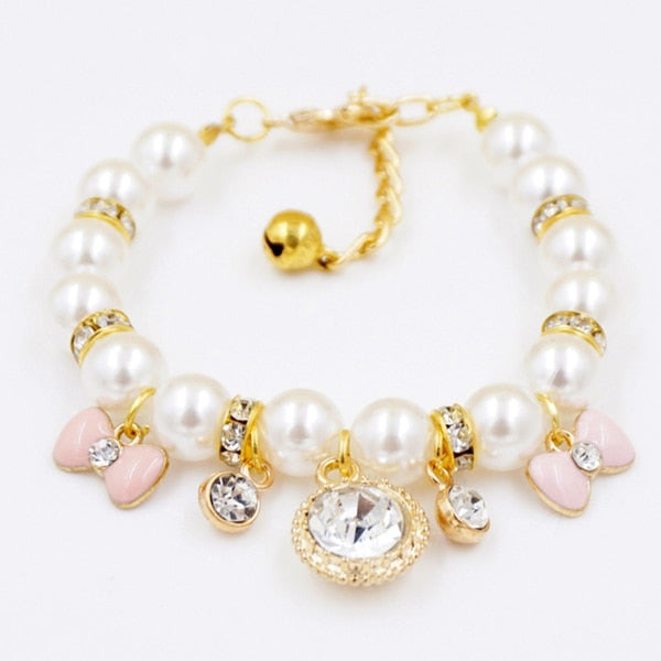 Pearl Pet Necklace