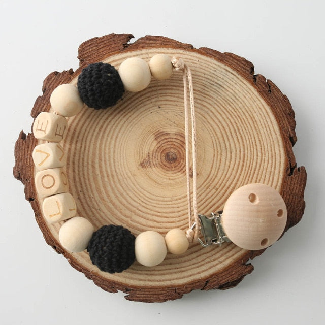 Wooden Pacifier Chains