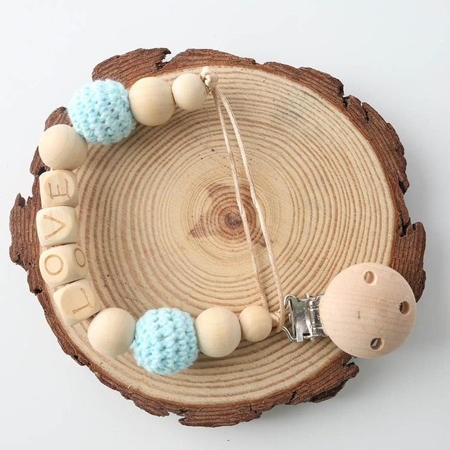 Wooden Pacifier Chains
