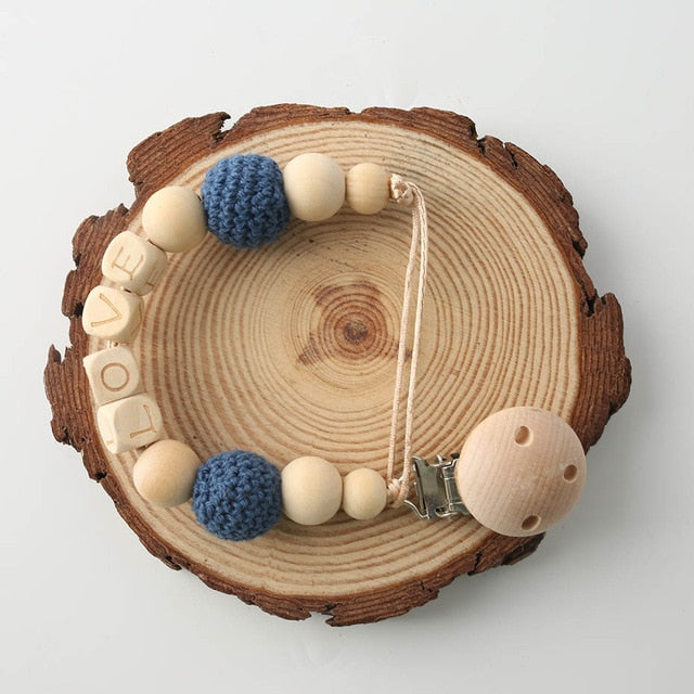 Wooden Pacifier Chains