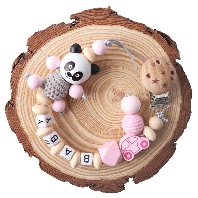 Wooden Pacifier Chains