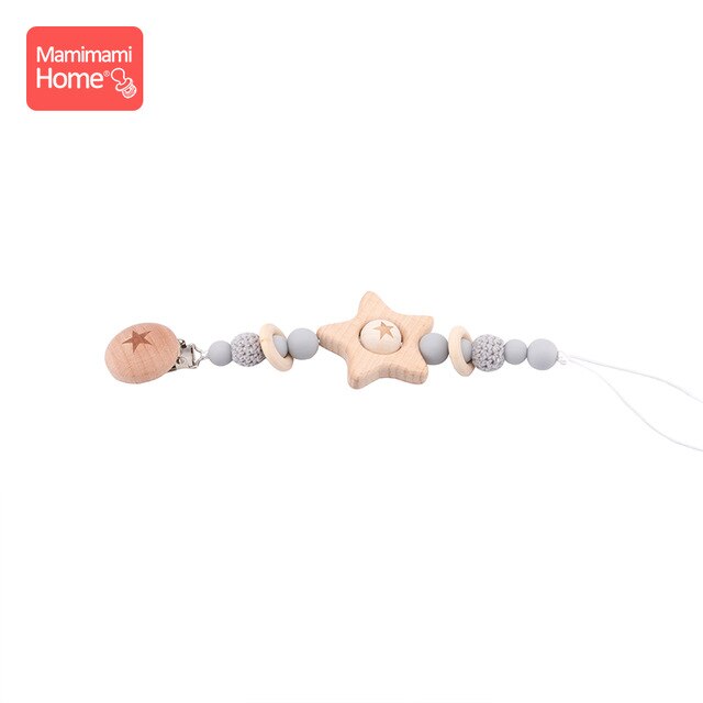Wooden Pacifier Chains