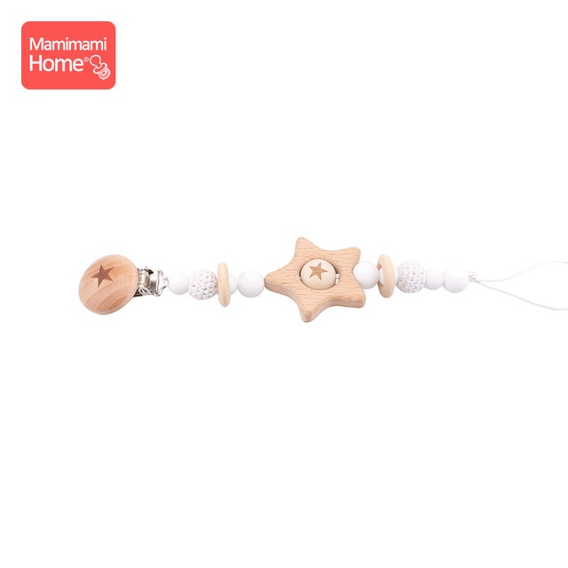 Wooden Pacifier Chains