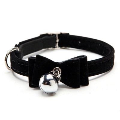 Elastic Bowtie with bell collar