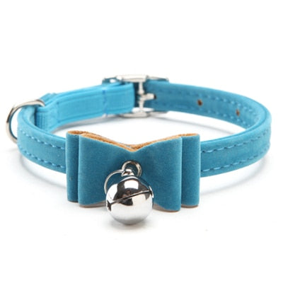 Elastic Bowtie with bell collar