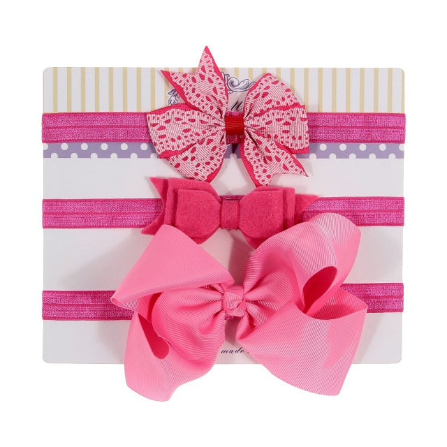 Floral Headband Chiffon Ribbon