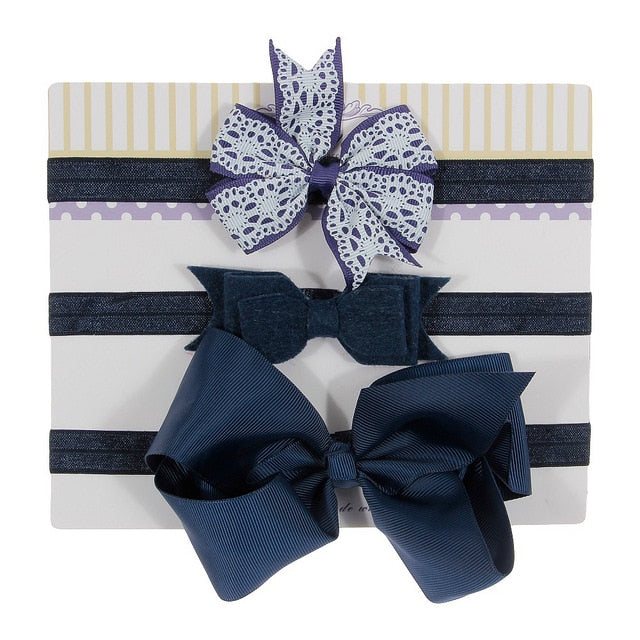 Floral Headband Chiffon Ribbon