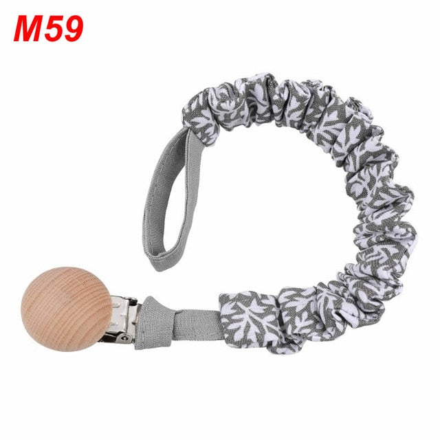 Cotton Pacifier Clip