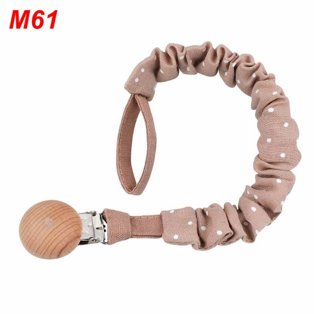 Cotton Pacifier Clip