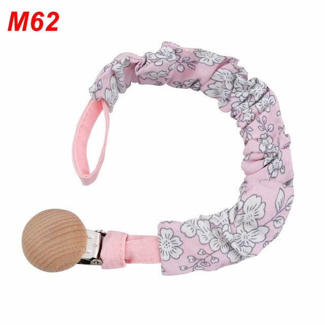 Cotton Pacifier Clip
