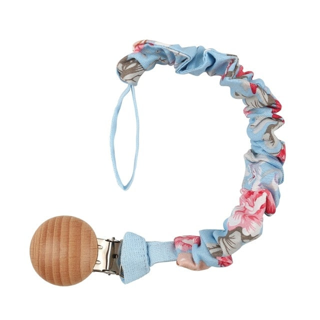 Cotton Pacifier Clip