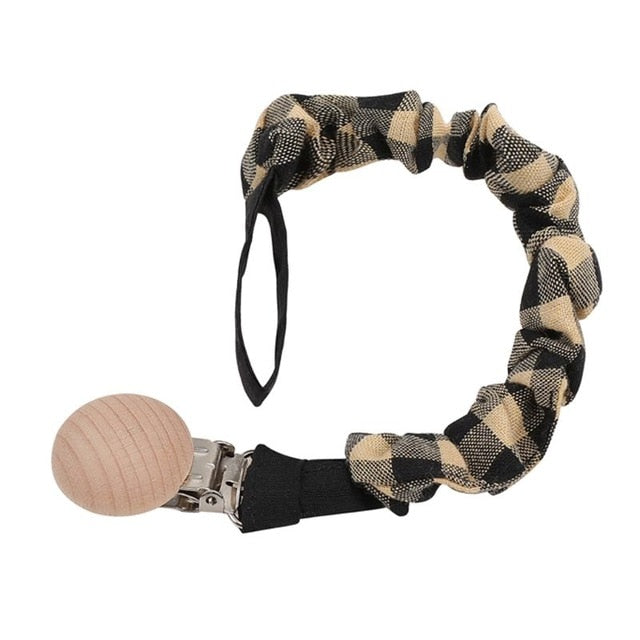 Cotton Pacifier Clip