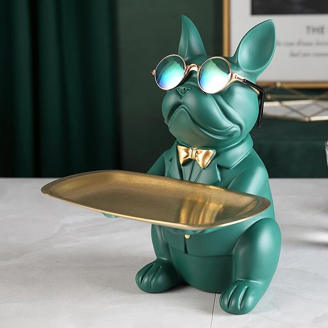 Cool Bulldog Statue