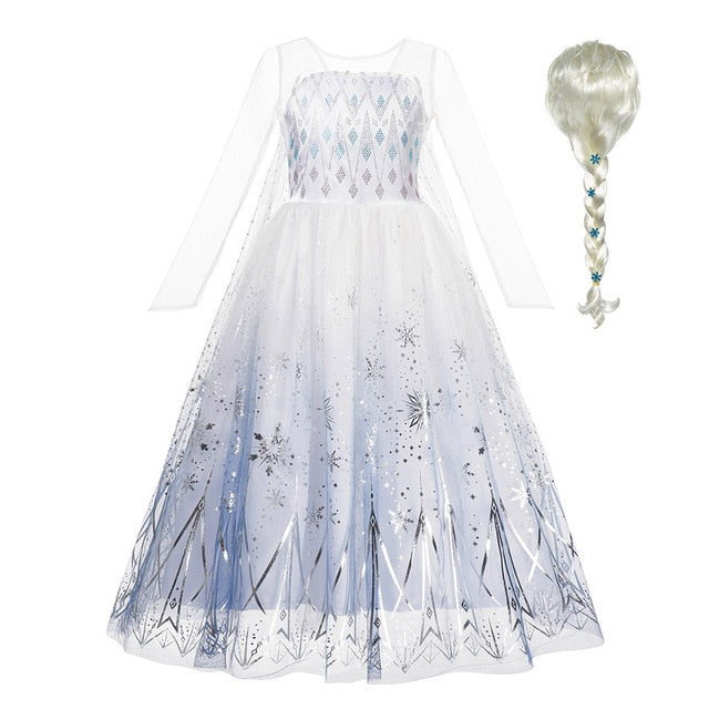 Snow Queen Halloween Party Costume