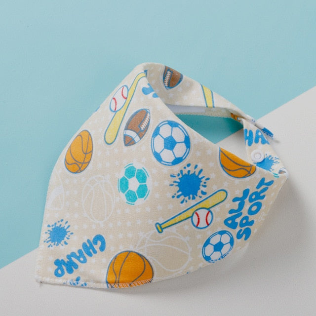 Cotton Bandana Bibs