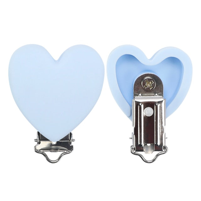 Round/Heart Silicone Clip