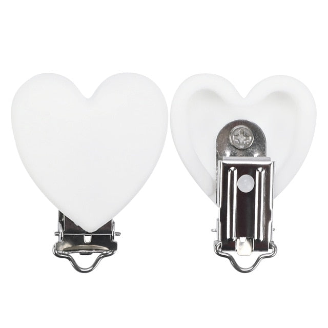 Round/Heart Silicone Clip