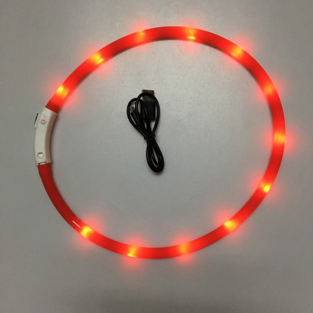 Adjustable Silicone LED Collar