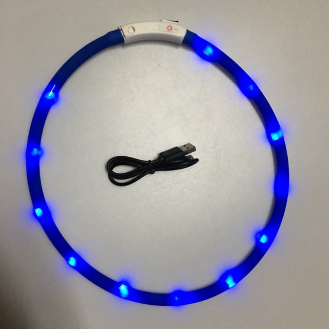 Adjustable Silicone LED Collar
