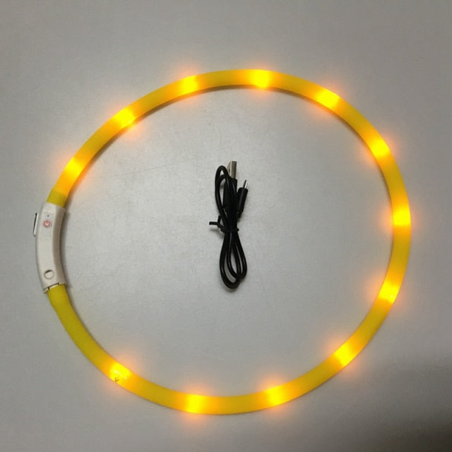 Adjustable Silicone LED Collar