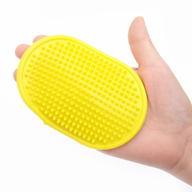 Rubber Pet Bath Brush