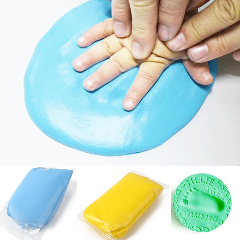 baby footprint Clay