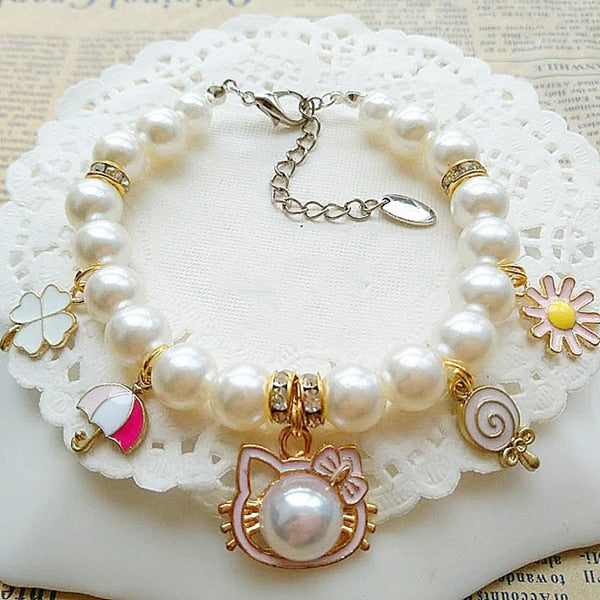 Pearl Pet Necklace