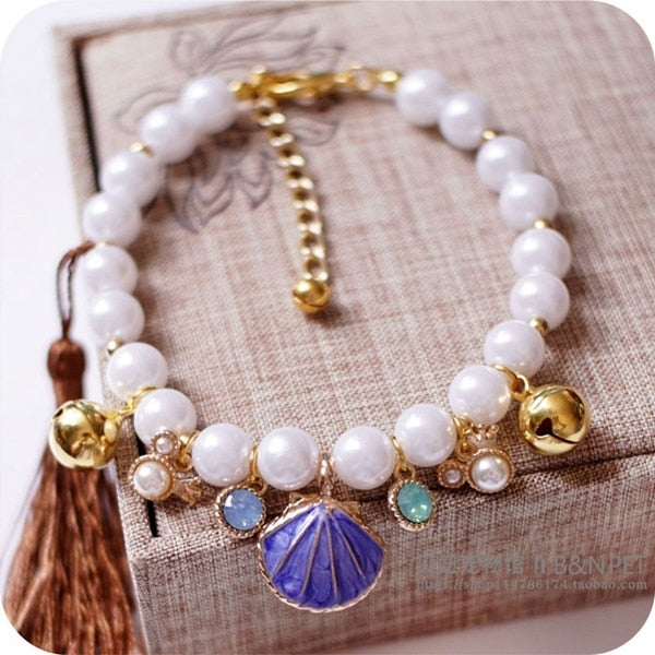 Pearl Pet Necklace