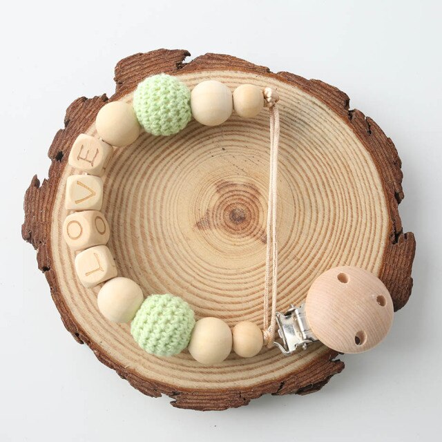 Wooden Pacifier Chains