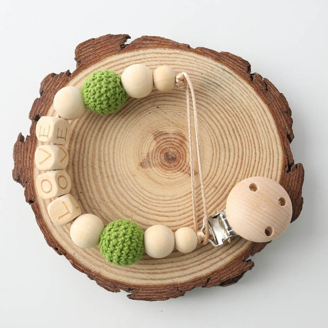 Wooden Pacifier Chains