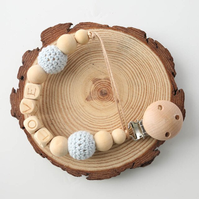Wooden Pacifier Chains