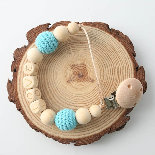 Wooden Pacifier Chains