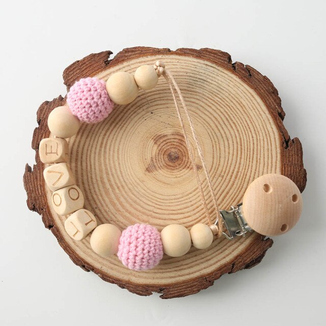 Wooden Pacifier Chains