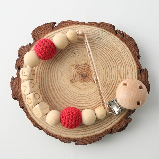 Wooden Pacifier Chains