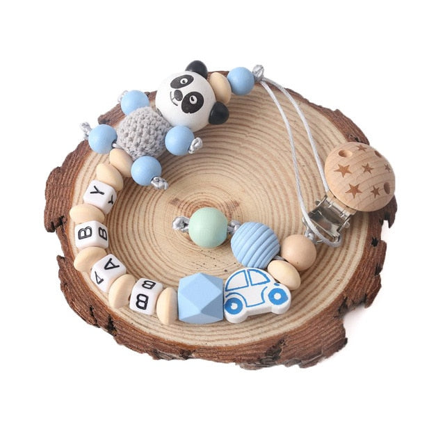 Wooden Pacifier Chains