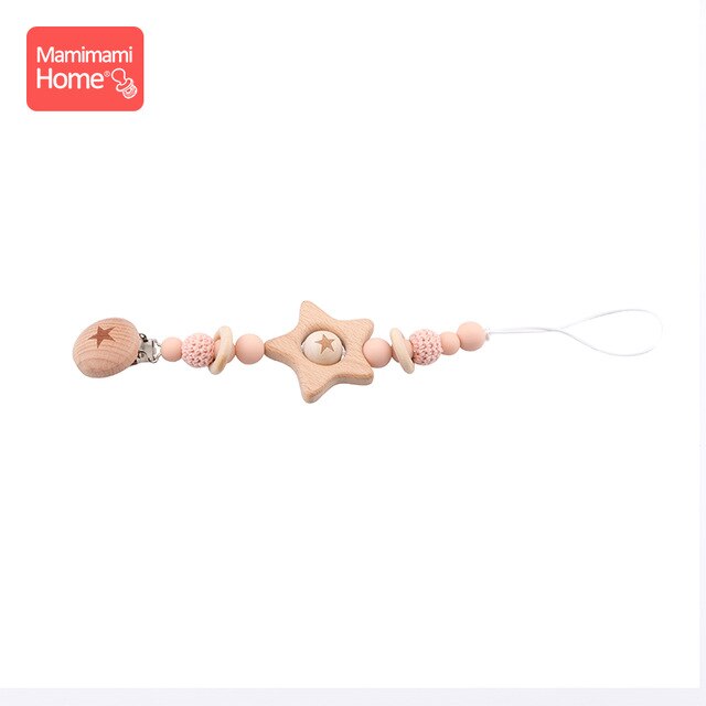 Wooden Pacifier Chains
