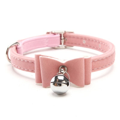Elastic Bowtie with bell collar
