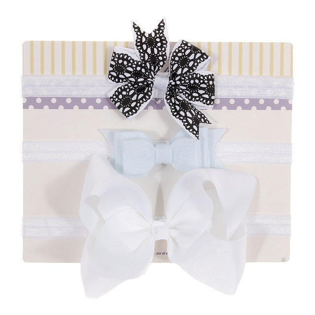 Floral Headband Chiffon Ribbon