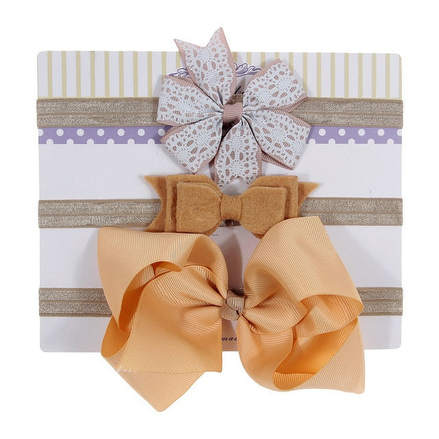 Floral Headband Chiffon Ribbon