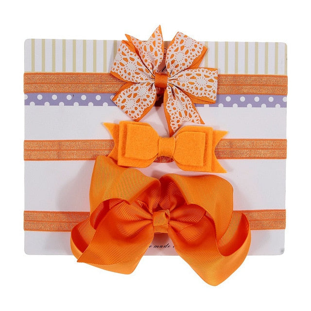 Floral Headband Chiffon Ribbon