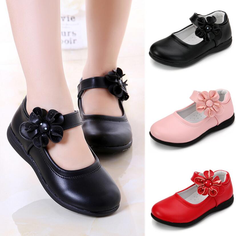Girls Leather Shoes
