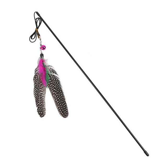 Plastic Cat Toys Feather