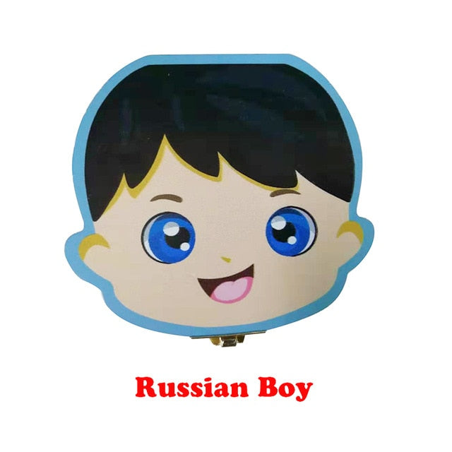 Wooden Baby Tooth Box