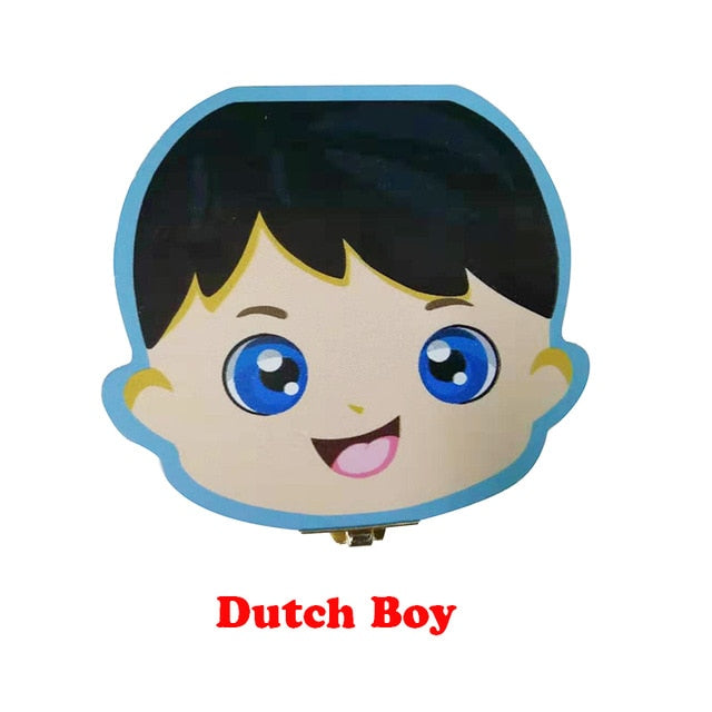 Wooden Baby Tooth Box