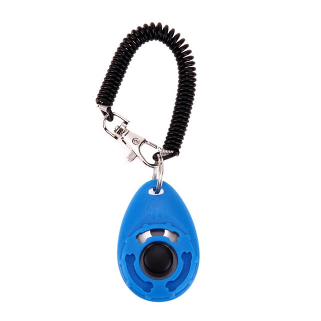 Dog Clicker Adjustable Sound Plastic Key Chain