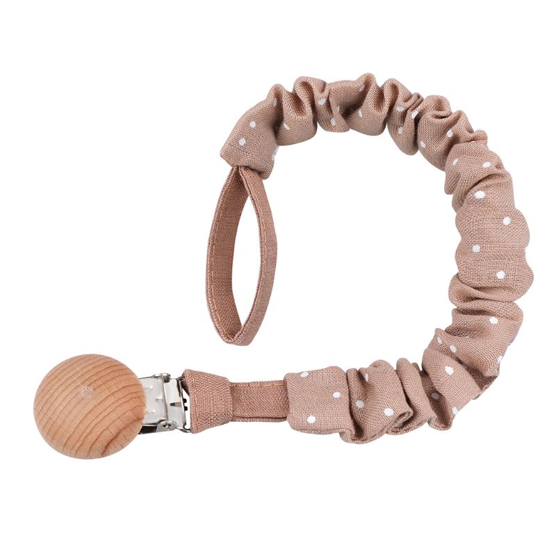 Cotton Pacifier Clip