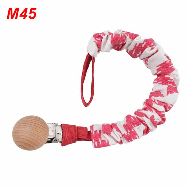 Cotton Pacifier Clip