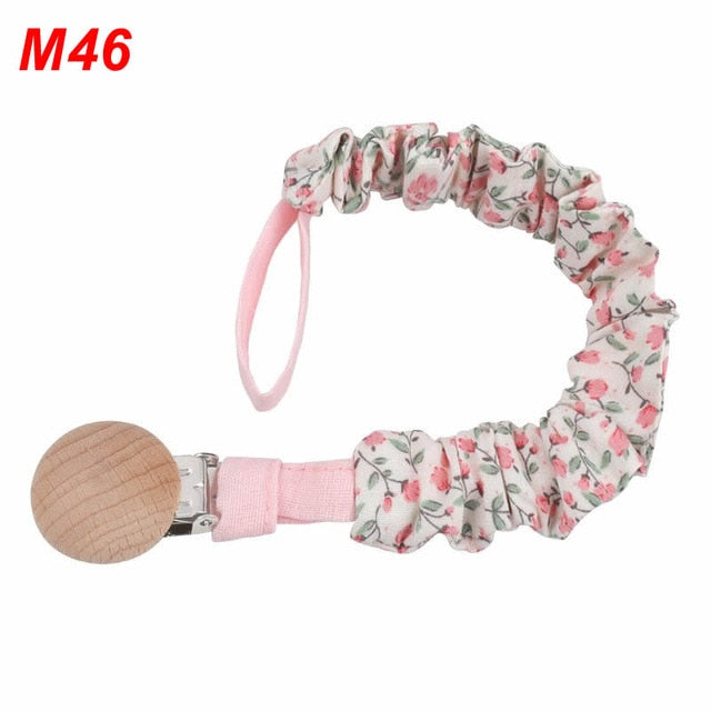 Cotton Pacifier Clip