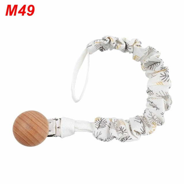Cotton Pacifier Clip
