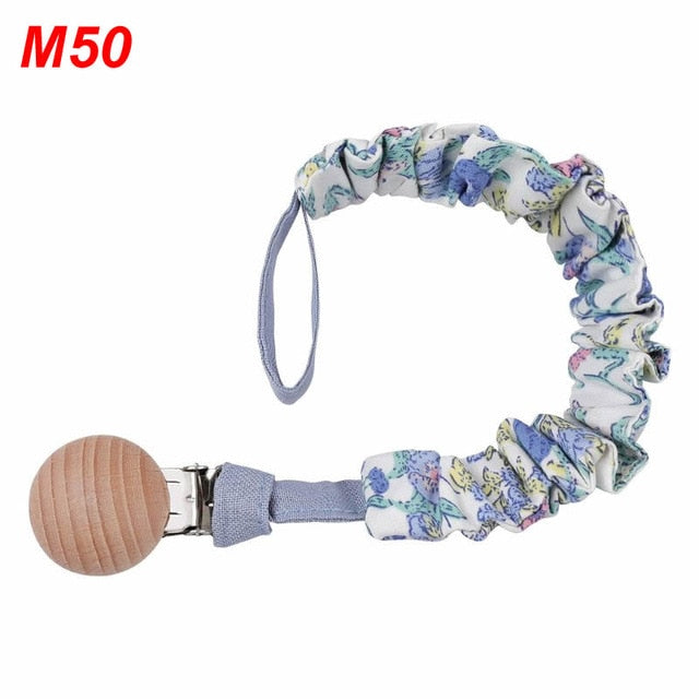 Cotton Pacifier Clip